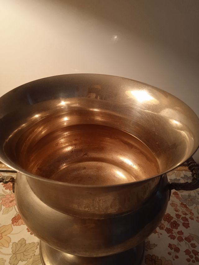 Antigua cubierta de metal