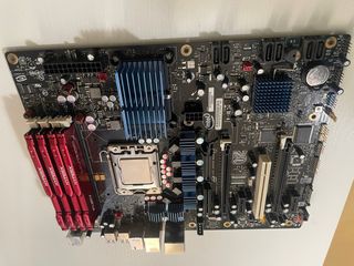 Placa base Intel + RAM HyperX Fury + procesador