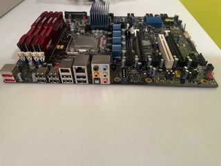 Placa base Intel + RAM HyperX Fury + procesador