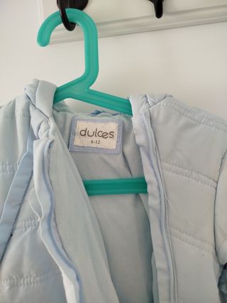 Buzo bebé invierno, talla 6-12 meses