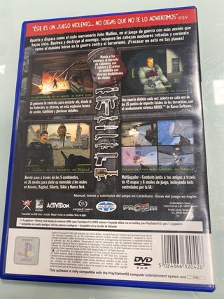 Soldier of Fortune Edición Gold PS2