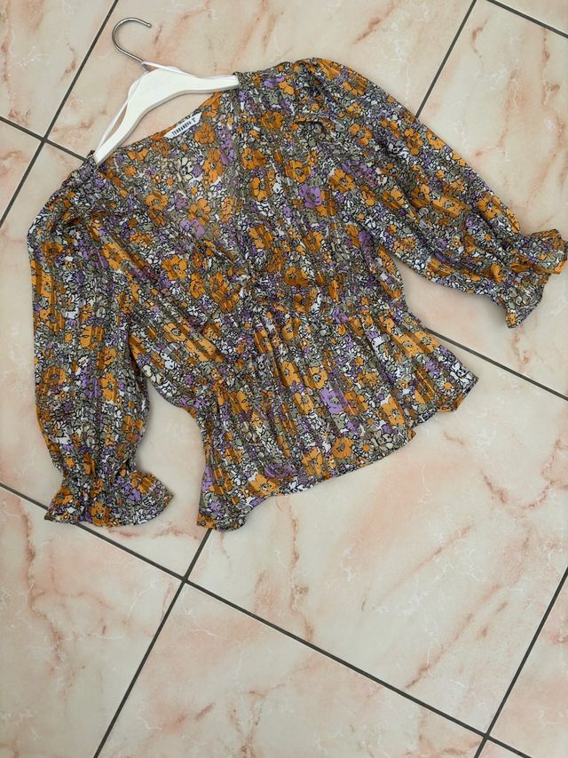 Blusa Terranova fantasia multicolor