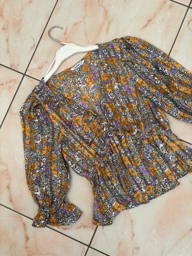 Blusa Terranova fantasia multicolor