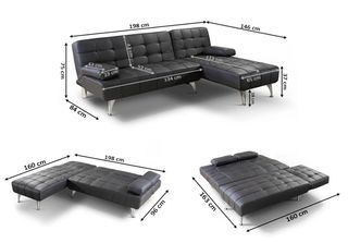 SÚPER OFERTA SOFA CAMA KEREN XS TELA GRIS