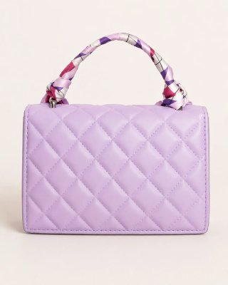 Bolso acolchado + pañuelo