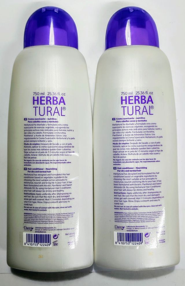 2x Herba Tural Acondicionador 750ml