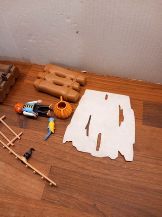 Playmobil Zattera Pesca: Accessori