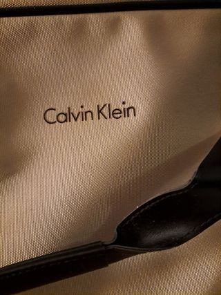 Bolsa viaje Calvin Klein beige