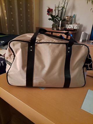 Bolsa viaje Calvin Klein beige