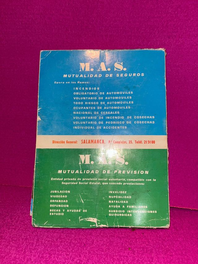 Libro antiguo fútbol Salamanca UDS