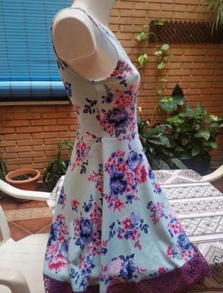 Vestido flores HyM