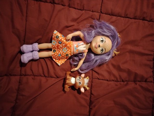 Muñeca Enchantimals - Ciervo, tal cual la foto