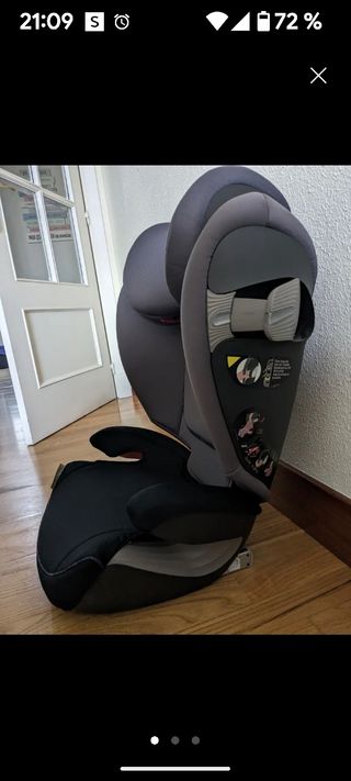 Silla coche Isofix grupo 2/3