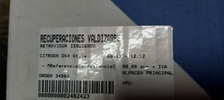 Citroen Ds4 Style. Espejo.