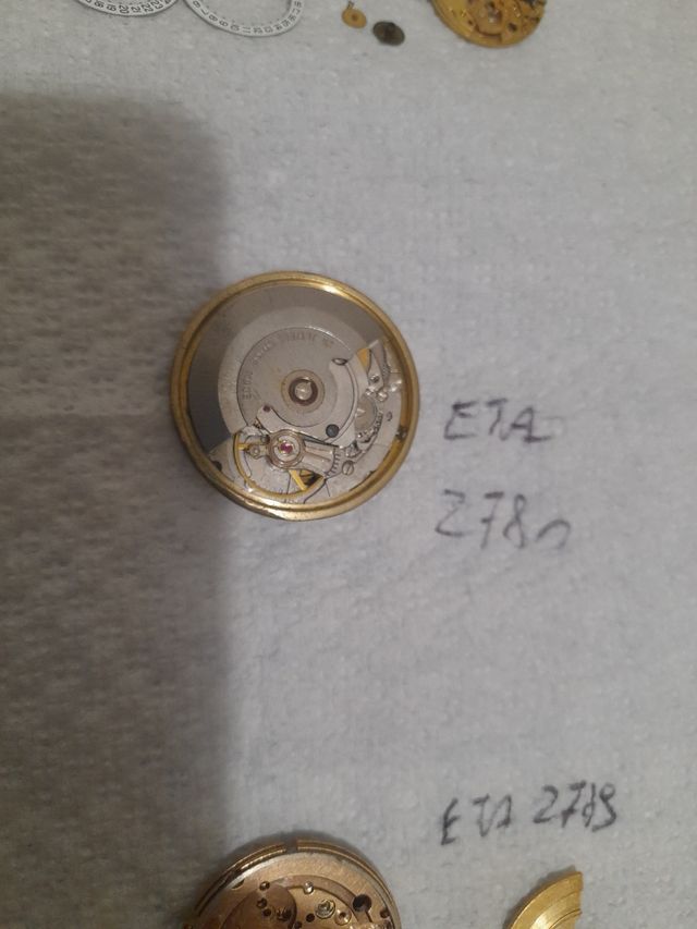 Orologi ETA 2789, 2780, 2671