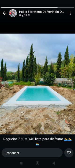 Piscinas de Diseños únicos en poliéster 6.70 x 3