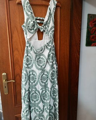 Vestido Zara Bordado - Tamanho M