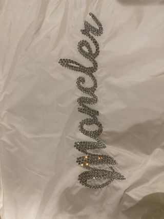 Cazadora Moncler blanca niña