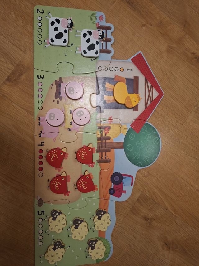 Puzzle Granja Goula 15 piezas