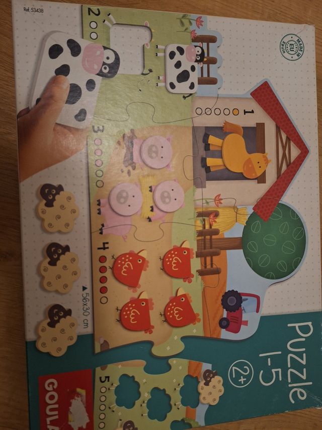 Puzzle Granja Goula 15 piezas