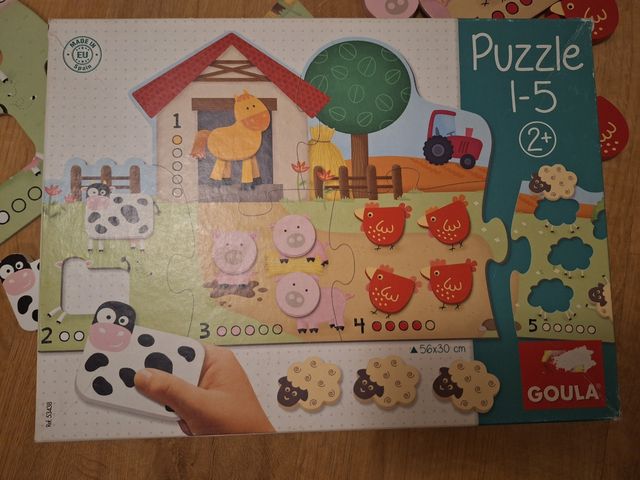 Puzzle Granja Goula 15 piezas