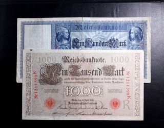 Billetes Alemania 1910