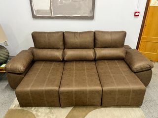 OFERTA!! SOFA DE 3 PLAZAS CON ASIENTOS DESLIZANTES