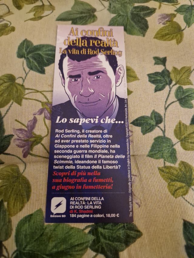 "Hedy Lamarr" segnalibro "Rod Serling"