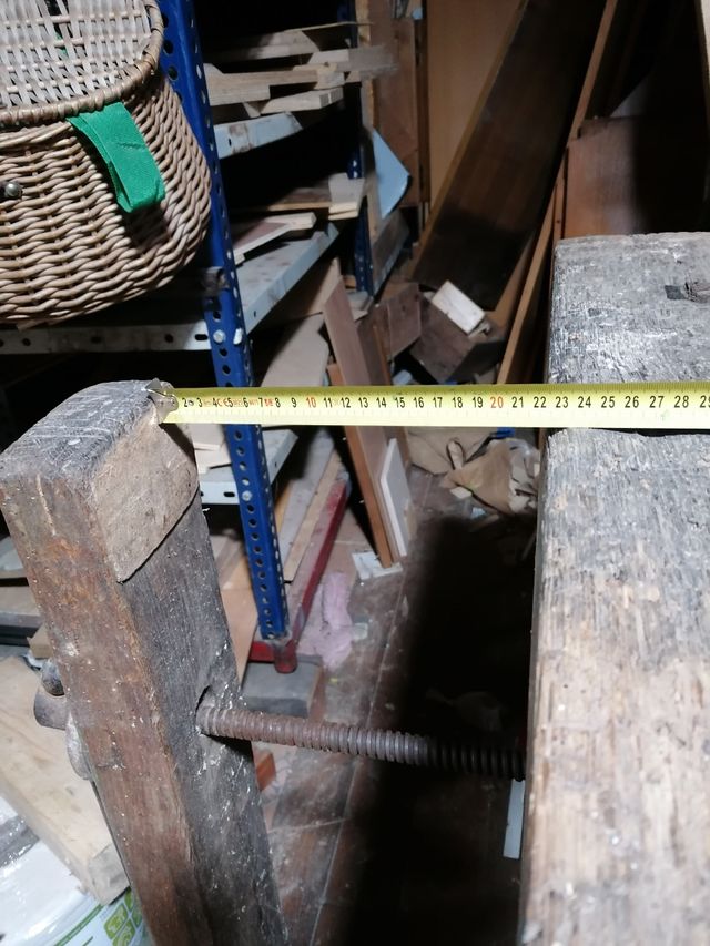 Banco carrpinteria desmontable