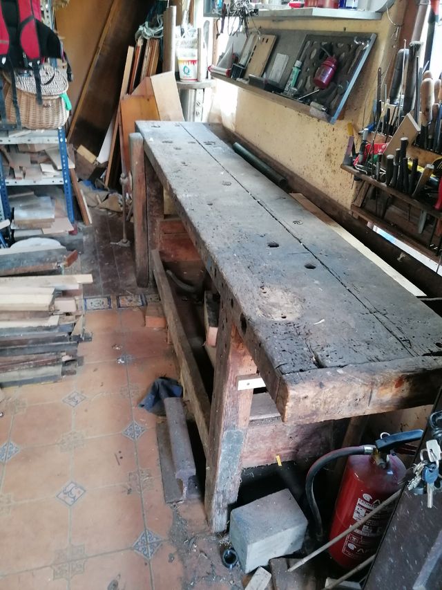 Banco carrpinteria desmontable