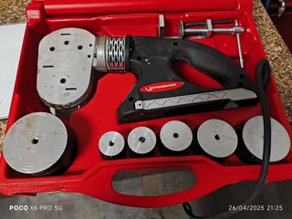 Soldador de tubos de plástico rothenberg