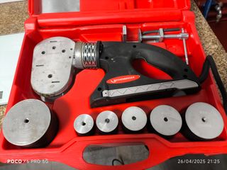 Soldador de tubos de plástico rothenberg