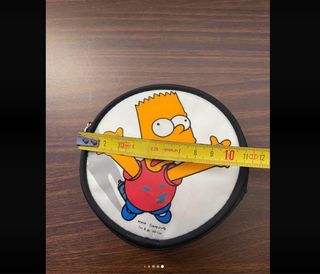 Estuche monedero vintage (1999) Bart Simpson