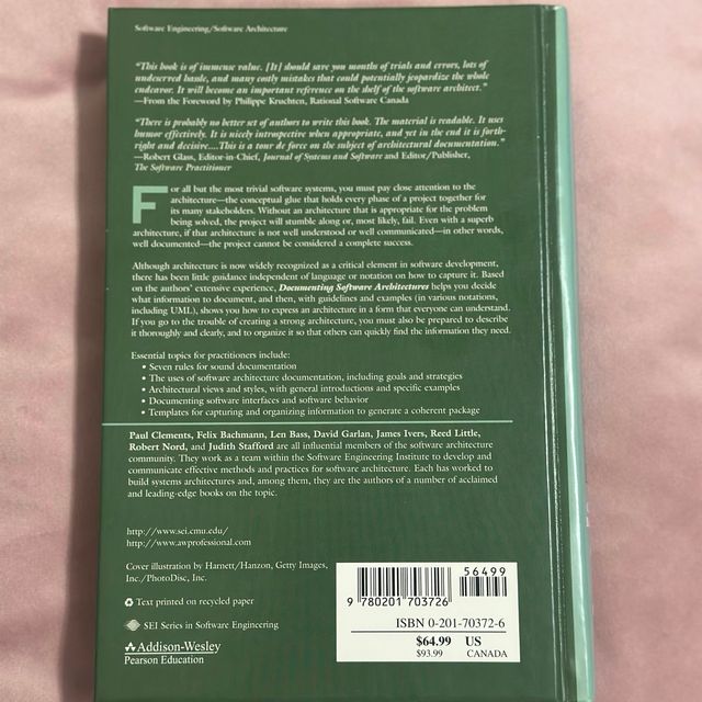 Documenting Software Architectures: Views and B...