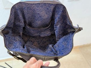 Bolso grande de viaje de piel Gloria Ortiz