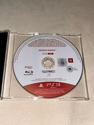 Asura’s Wrath ps3 raro promo