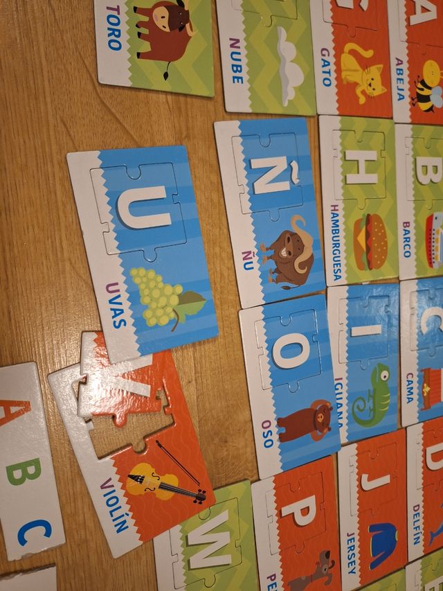 Puzzle Alfabeto Clementoni - 26 piezas