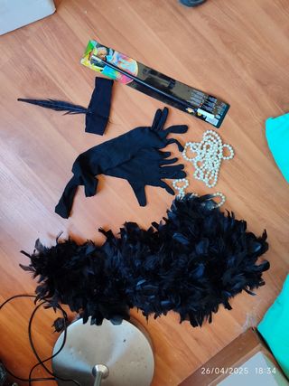 Accesorios disfraz cabaret niñ@