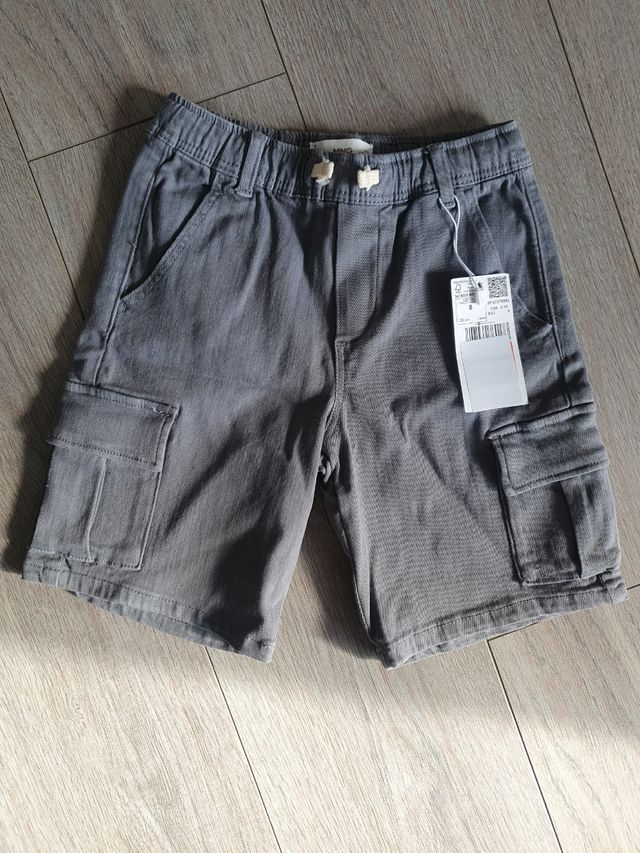 Shorts Niño Gris - 8 años