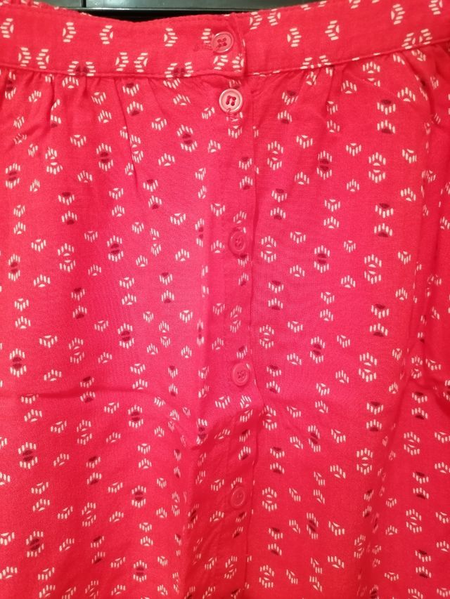 Falda roja Clockhouse