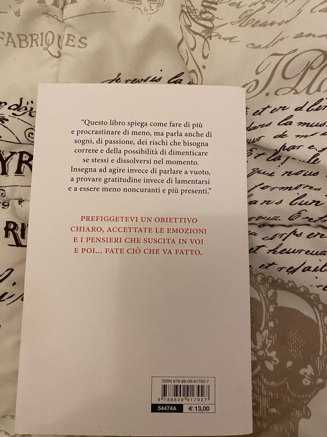 Libro l arte di passare all azione 