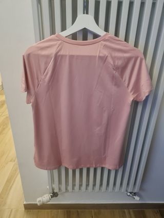 Maglia fitness rosa nuova
