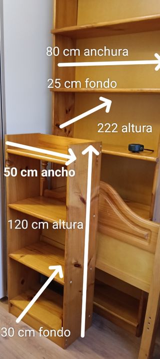 Estanteria , mesilla ,cabezal