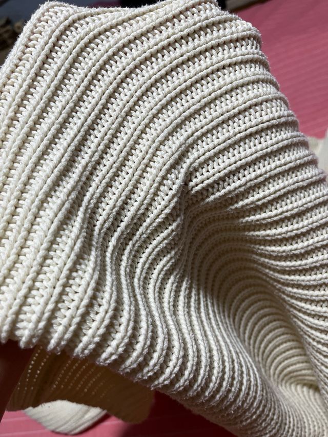 Jersey cuello vuelto 100% algodon