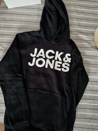 Sudadera negra Jack & Jones