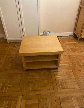 Mesa auxiliar television oficina con ruedas