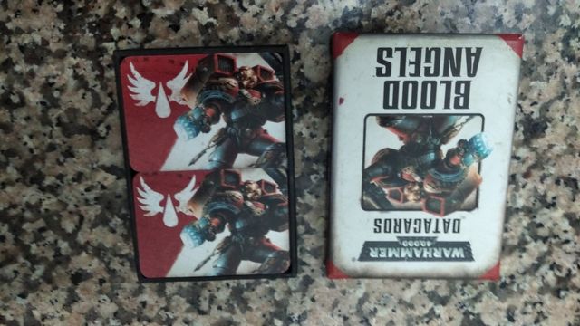 Warhammer 40k datacards Blood Angels