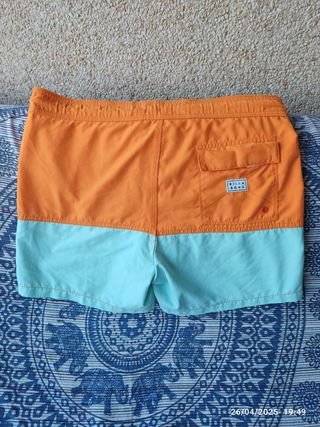 Bañador Billabong naranja-teal