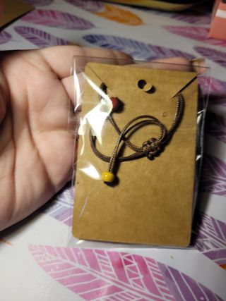 Pulsera corazones cerámica ajustable