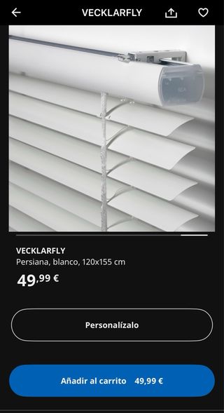 Persiana Veneciana Madera